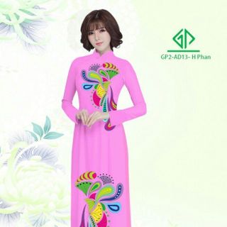 Vải áo dài thiết kế - AD-013