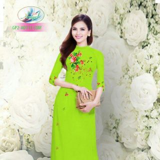 Vải áo dài thiết kế - 113