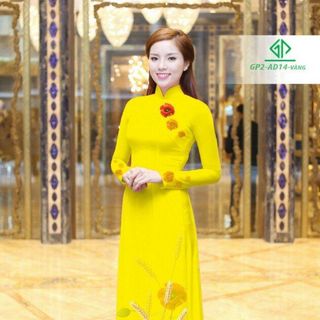 Vải áo dài thiết kế - AD-014