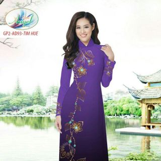 Vải áo dài thiết kế - AD-93