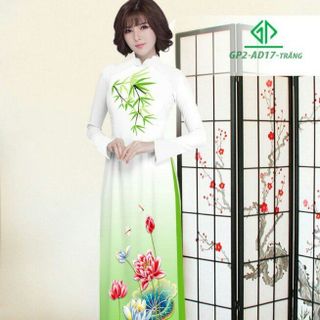 Vải áo dài thiết kế - AD-017