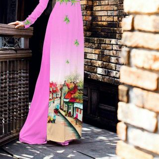 Vải áo dài thiết kế - AD-019