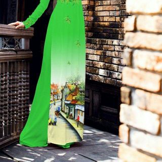 Vải áo dài thiết kế - AD-019