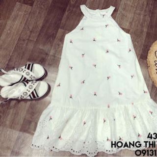 ĐẦM MAXI HOA THÊU