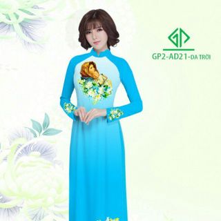 Vải áo dài thiết kế - AD-021