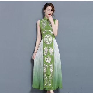 ÁO DÀI CÁCH ĐIỆU HỌA TIẾT – TTSP978