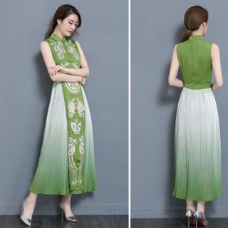 ÁO DÀI CÁCH ĐIỆU HỌA TIẾT – TTSP978