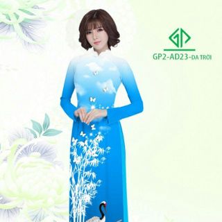 Vải áo dài thiết kế - AD-023