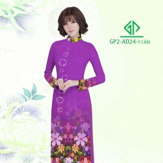 Vải áo dài thiết kế - AD-024