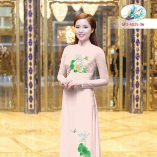 Vải áo dài thiết kế - AD-025