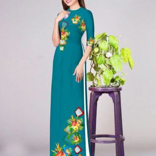 Vải áo dài thiết kế - 202