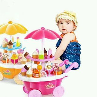 Bộ Đồ Chơi Xe Kem Có Nhạc