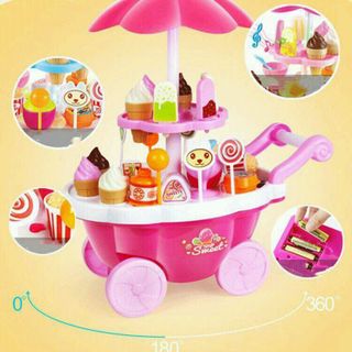 Bộ Đồ Chơi Xe Kem Có Nhạc