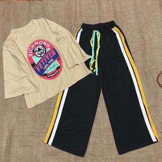 SET QUẦN ỐNG RỘNG ÁO THUN