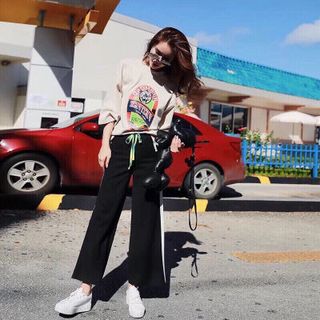 SET QUẦN ỐNG RỘNG ÁO THUN