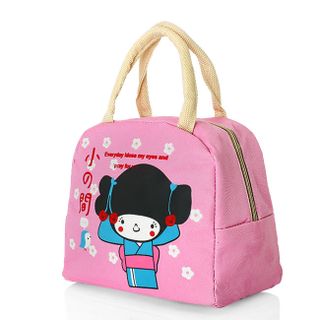 Túi Giữ Nhiệt Cô Gái Nhật Loại Dày