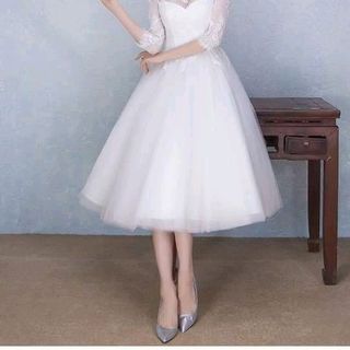 ĐẦM XÒE ĐÍNH HOA 3D