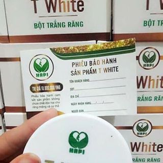 Bột Trắng Răng TWhite