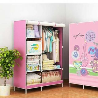 Tủ Vải 3D 2 Buồng 6 Ngăn