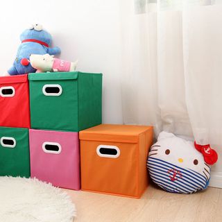 Hộp Vải Màu Đựng Đồ Đa Năng
