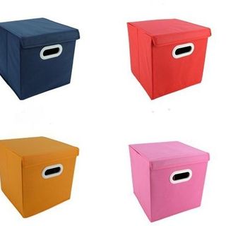 Hộp Vải Màu Đựng Đồ Đa Năng