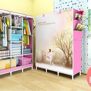 Tủ vải 3D 3 Buồng 8 Ngăn