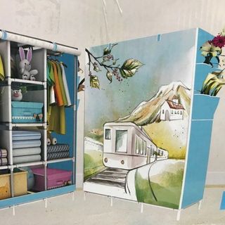 Tủ vải 3D 3 Buồng 8 Ngăn