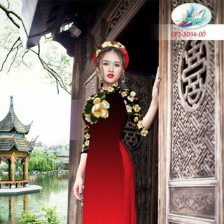 Vải áo dài thiết kế - AD-094-6