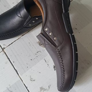 Giày mọi nam da bò M0225