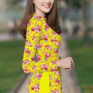 Vải áo dài thiết kế - AD-096-4