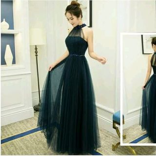 MAXI CỔ YẾM KẾT CƯỜM
