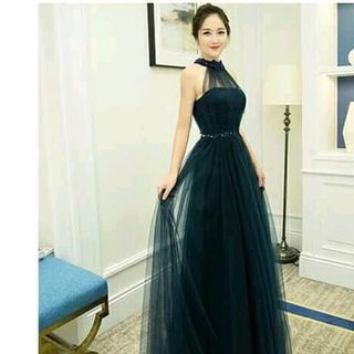 MAXI CỔ YẾM KẾT CƯỜM