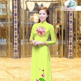 Vải áo dài thiết kế - AD-008-D