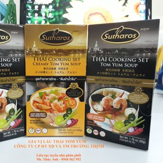 Gia vị Canh hải sản Tom Yum