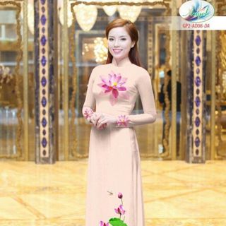Vải áo dài thiết kế - AD-008-E