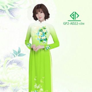 Vải áo dài thiết kế - AD-22-2 giá sỉ