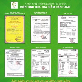 TRÀ CAME- GIẢM CÂN AN TOÀN VÀ SIÊU HIỆU QUẢ