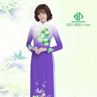 Vải áo dài thiết kế - AD-22-4
