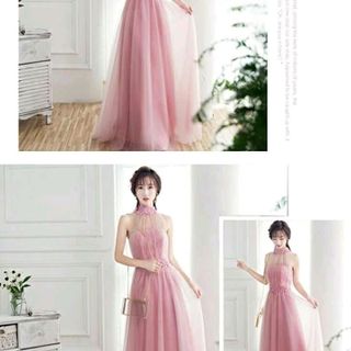 MAXI CỔ YẾM KẾT CƯỜM