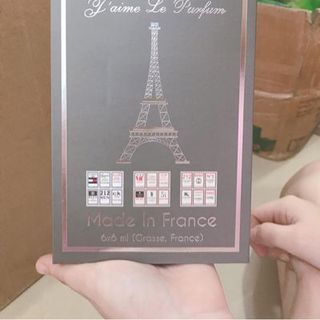 sét nước hoa pháp 6 chai