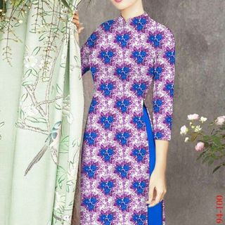 Vải áo dài thiết kế - AD-095-5