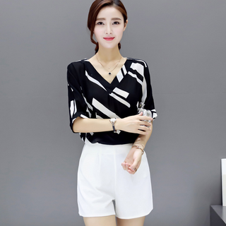 SET ÁO HỌA TIẾT QUẦN SỌT – TTSP871