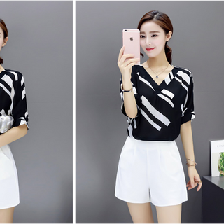 SET ÁO HỌA TIẾT QUẦN SỌT – TTSP871