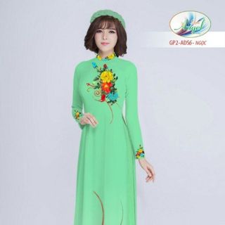 Vải áo dài thiết kế - AD-056-7