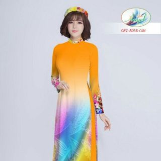Vải áo dài thiết kế - AD-059-6