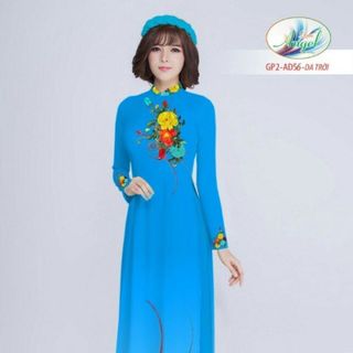Vải áo dài thiết kế - AD-056-8