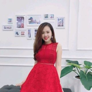 ĐẦM XÒE ĐUÔI TÔM ĐÍNH ĐÁ
