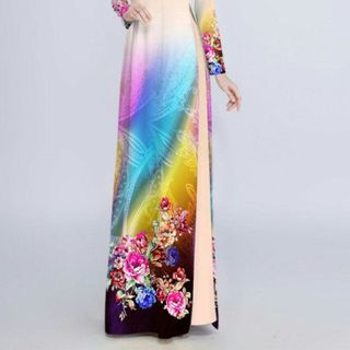 Vải áo dài thiết kế - AD-059-8
