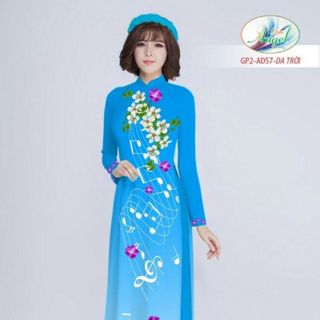 Vải áo dài thiết kế - AD-057-5