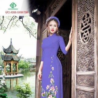 Vải áo dài thiết kế - AD-088-11